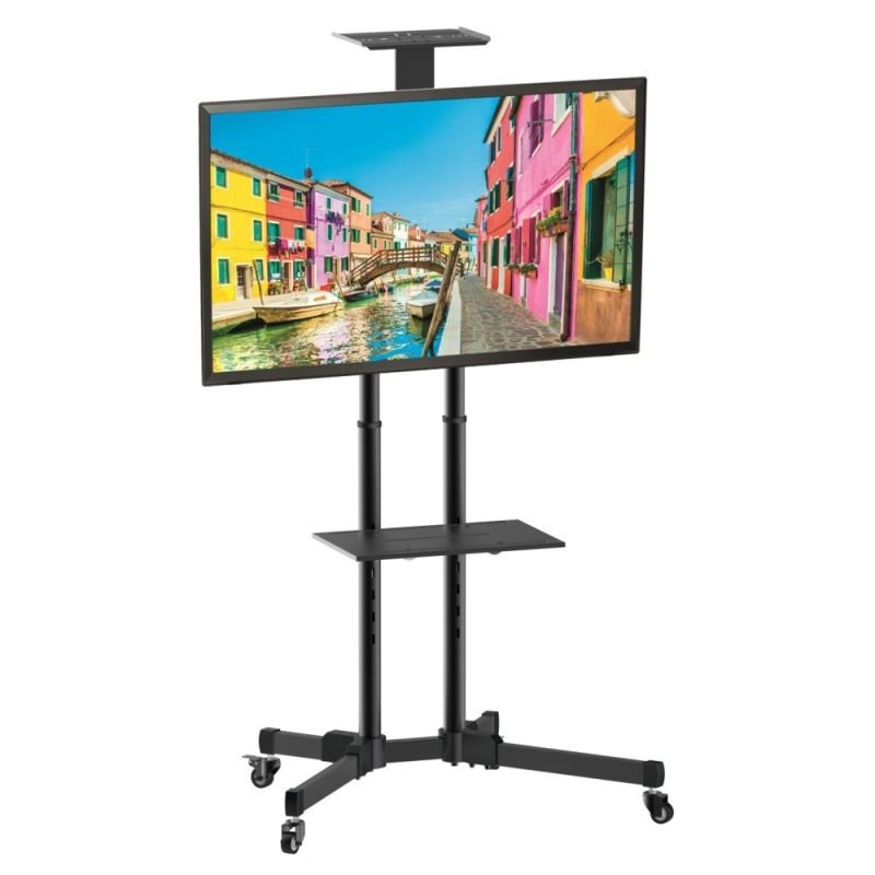 lupin-wear-ca-techly-mobile-tv-stand-led-lcd-37-70-inches-50kg-2-2345493 TECHLY MOBILE TV STAND LED/LCD 37-70 INCHES 50KG 2 - Image 1