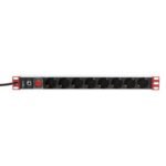 TECHLY POWER STRIP 191U X8 - SCHUKO SOCKETS
