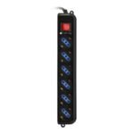 TECHLY POWER STRIP WITH UPS CABLE - 6 OUTLETS - Image 2