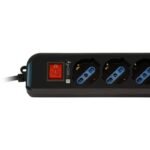 TECHLY POWER STRIP WITH UPS CABLE - 6 OUTLETS - Image 5