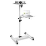 TECHLY PROJECTOR TABLE HIGH WHITE