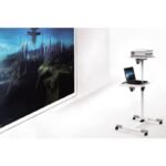 TECHLY PROJECTOR TABLE HIGH WHITE - Image 6