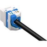 TECHLY SELF-CLAMPING KEYSTONE RJ45 MODULE CAT.6A U/ - Image 4