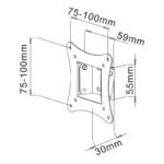 TECHLY TV WALL MOUNT LED/LCD 13-30 INCHES 15KG U - Image 4