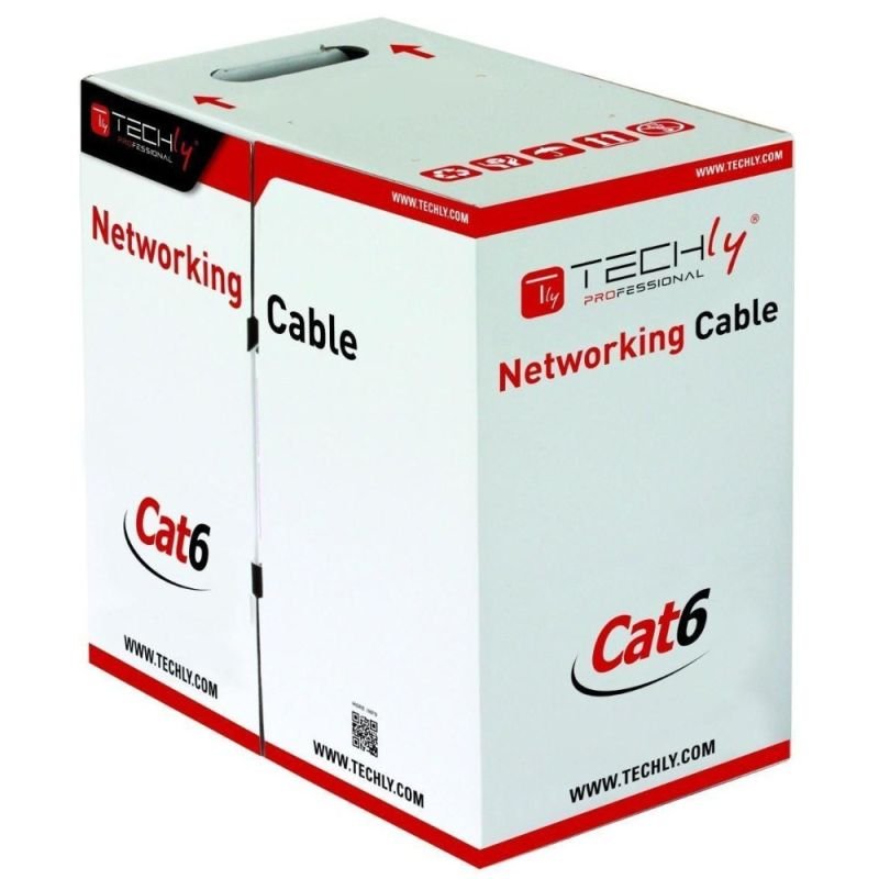 lupin-wear-ca-techly-u-utp-cat6-stranded-cable-305m-cca-gray-etc-2123653 TECHLY U/UTP CAT6 STRANDED CABLE 305M CCA GRAY ETC. - Image 1