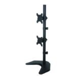 TECHLY VERTICAL DESK STAND FOR 2 MONITORS 13-27" LCD 10KG - Image 4