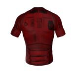 The "Cyborg" compression Rashguard is made of DBX MORE DRY M material. - Image 4