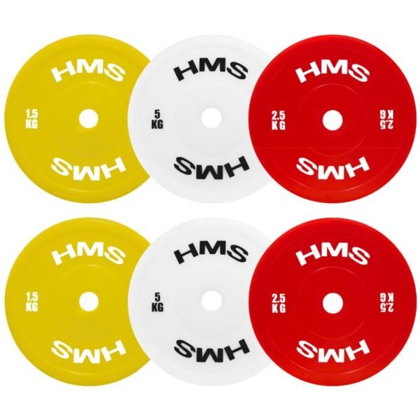 TPP TECHNICAL OLYMPIC PLATE SET PE 2 x 1.5 - 5 KG (18 KG) HMS