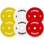 TPP05 (2 x 5.0 KG) WHITE OLYMPIC PLATE TECHNICAL PE 2 x 5.0 KG HMS