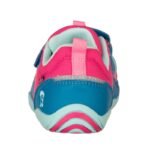 Trollkids Skaland Barefoot Hiker Shoes Bright Pink/Marsh Blue/Aquamarine Mist - Image 5
