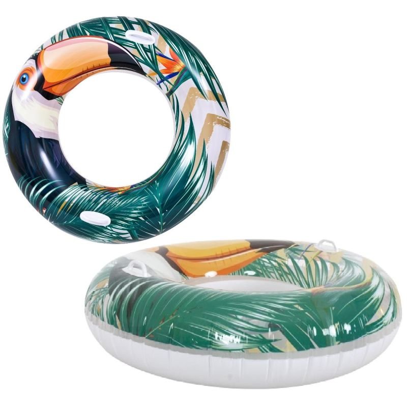 lupin-wear-ca-tropical-swimming-ring-115cm-37598-green-2468419 TROPICAL SWIMMING RING 115CM 37598 GREEN - Image 1