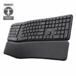 TRUST Keyra multidevice wireless ergonomic keyboard