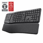 TRUST Keyra multidevice wireless ergonomic keyboard - Image 8