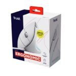 TRUST Verto ERGO vertical ergonomic White mouse - Image 2