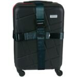 UNIVERSAL LUGGAGE SECURITY BELT 230x5CM SET OF 2 DUNLOP BLACK - Image 5