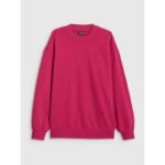 Unzipped sweatshirt without hood 4F 4FRAW25TSWSF2777-53S - Image 6