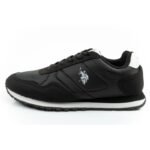 US Polo Assn sports shoes sneakers mens fashionable comfortable black - Image 2