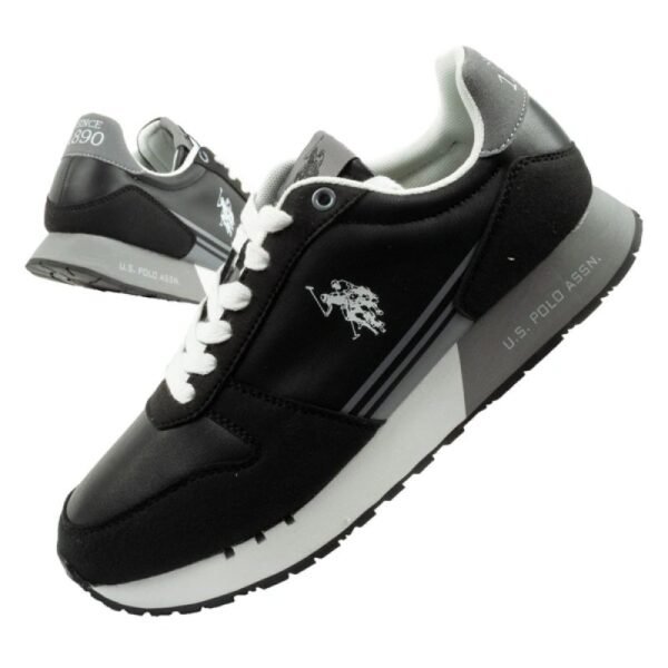 US Polo Assn sports shoes sneakers mens fashionable comfortable black