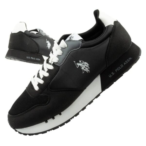 US Polo Assn sports shoes sneakers mens fashionable comfortable black