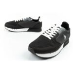 US Polo Assn sports shoes sneakers mens fashionable comfortable black - Image 8