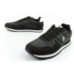 US Polo Assn sports shoes sneakers mens fashionable comfortable black - Image 8
