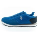 US Polo Assn sports shoes sneakers mens fashionable comfortable blue - Image 2
