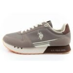 US Polo Assn sports shoes sneakers mens fashionable comfortable brown - Image 2