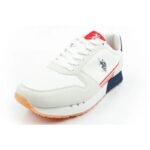 US Polo Assn sports shoes sneakers mens fashionable comfortable white - Image 3