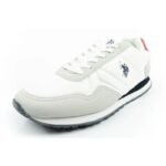 US Polo Assn sports shoes sneakers mens fashionable comfortable white - Image 3