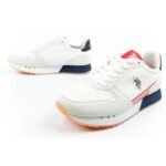 US Polo Assn sports shoes sneakers mens fashionable comfortable white - Image 8