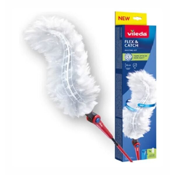 Vileda long-handled duster + 1 FlexCatch insert