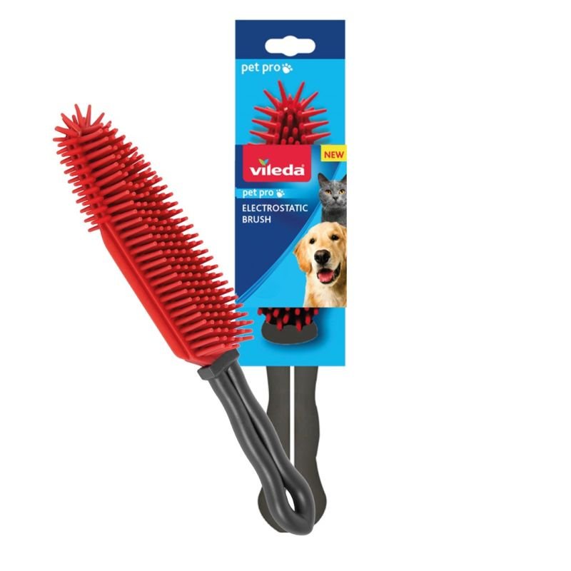 lupin-wear-ca-vileda-pet-pro-electrostatic-brush-for-fur-and-hair-2341596 Vileda PET PRO electrostatic brush for fur and hair - Image 1