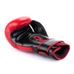 Warrior RED Genuine Leather Boxing Gloves - Image 8