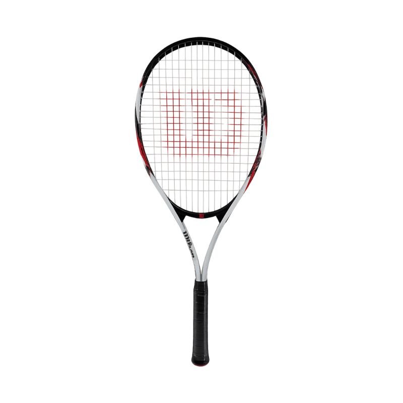 lupin-wear-ca-wilson-fusion-xl-tns-rkt-3-4-3-8-tennis-racket-white-black-red-wr199110u3-1999215 Wilson Fusion XL TNS RKT 3 4 3/8 tennis racket white-black-red WR199110U3 - Image 1