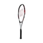 Wilson Fusion XL TNS RKT 3 4 3/8 tennis racket white-black-red WR199110U3 - Image 2