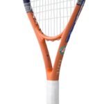 Wilson Roland Garros Elite RKT 3 4 3/8 navy blue and orange tennis racket WR193210U3 - Image 5
