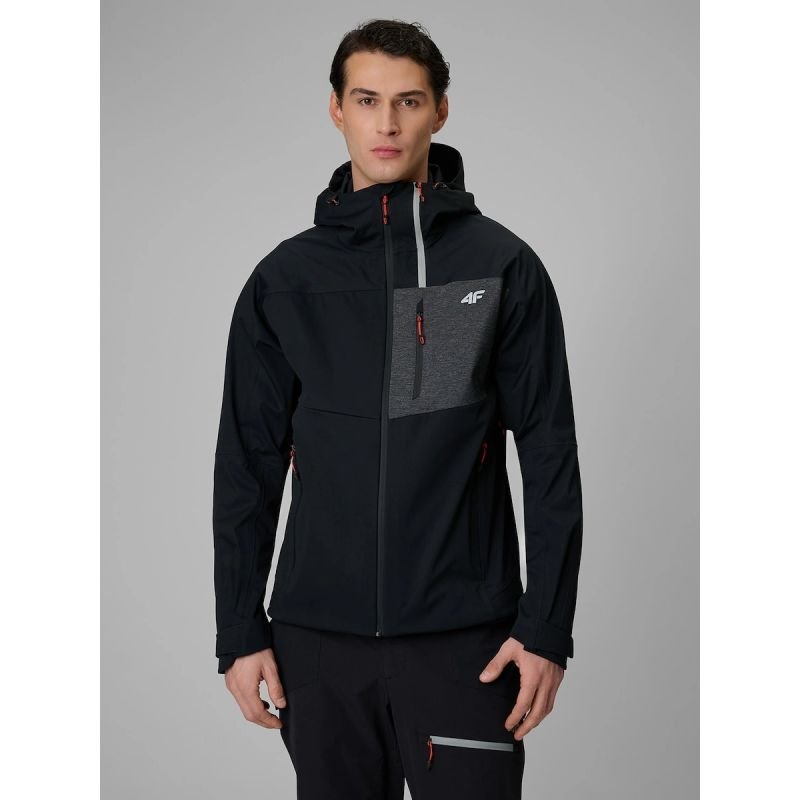 lupin-wear-ca-windproof-softshell-jacket-4f-pro-10000-membrane-men-s-4f-4fwss26tsofm541-20s-2989827 Windproof softshell jacket 4F PRO 10000 membrane mens 4F 4FWSS26TSOFM541-20S - Image 1