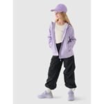 Windproof softshell jacket with neodry 5000 membrane for girls 4F Junior 4FJWAW24TSOFF261-51S - Image 4
