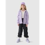 Windproof softshell jacket with neodry 5000 membrane for girls 4F Junior 4FJWAW24TSOFF261-51S - Image 5