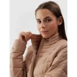 Womens 4F quilted down jacket - Image 4