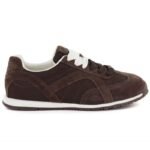 Womens brown suede leather shoes Vinceza 86427 - Image 2