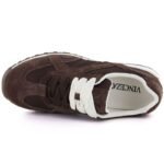 Womens brown suede leather shoes Vinceza 86427 - Image 3
