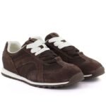 Womens brown suede leather shoes Vinceza 86427 - Image 4
