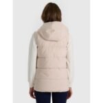 Womens down vest with synthetic filling 4F 4FRAW25TVJAF327-83S - Image 2