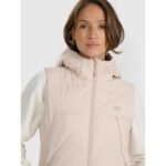 Womens down vest with synthetic filling 4F 4FRAW25TVJAF327-83S - Image 7