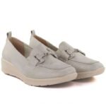 Womens gold platform shoes M.Daszyński MR1840 - Image 3