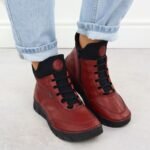 Womens insulated black ankle boots Rieker 55069-35 - Image 7