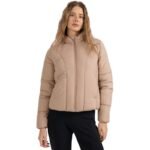 Womens jacket 4F F0705 beige 4FRAW25TDJAF0705 083S