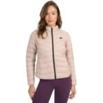 Womens jacket 4F F0855 beige 4FWSS26TDJAF0855 83S