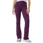 Womens leggings 4F CAS F260 burgundy 4FWSS26TTIGF260 60S